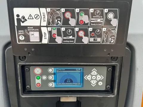 Atlas Copco XAS 188-14 – control panel